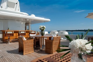 Superyacht Reborn - Sun deck